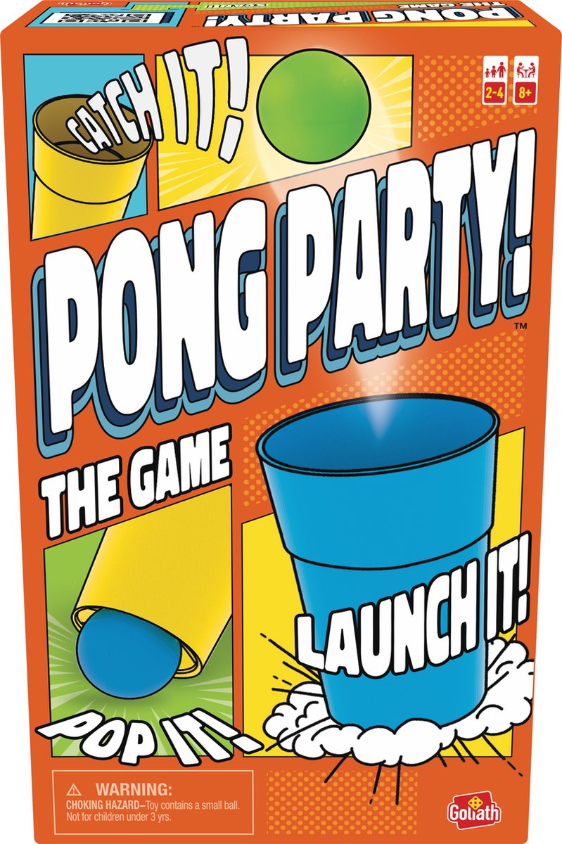 Goliath - Pong Party - Actiespel - Partyspel