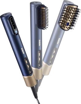 BaByliss 3-in-1 Wet to Dry Air Wand AS6550E Föhn - Drogen / Stylen / Volume - High Speed Digitale Haardroger (123km/h)