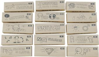 MadBlox - Drankspel – tipsy tower - 108 opdrachten - vallende toren - spelletjes voor volwassenen - truth or dare - drunken tower - 10 shot cups inbegrepen