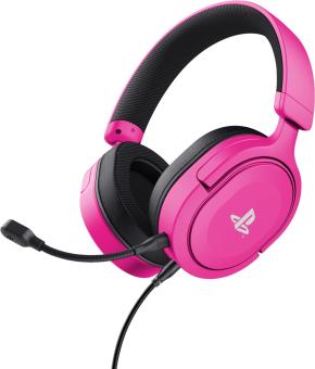 Trust GXT498W Forta - Bedrade Gaming Headset - Licensed voor PS5 - Roze