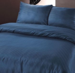 Zensation Dallas - Dekbedovertrek Hotel - 240x200/220 - Donker Blauw