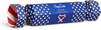 Happy Socks XCCC02-6500 2-Pack Candy Cane & Cocoa Gift Set - maat 41-46