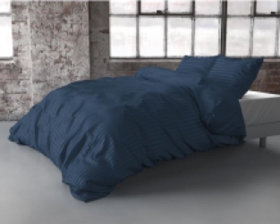Zensation Dallas - Dekbedovertrek Hotel - 240x200/220 - Donker Blauw