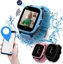 KUUS W2 - GPS Horloge Kind, Smartwatch Kinderen met GPS Tracker – Walkie Talkie Functie - Blauw