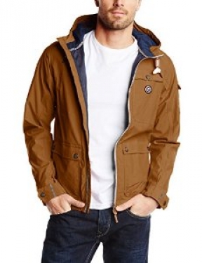 (L) St Alban Jacket - Brown Rubber (maat L)