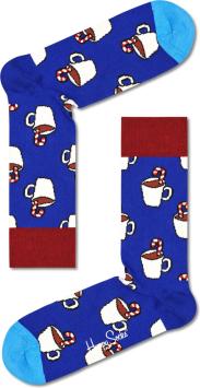 Happy Socks XCCC02-6500 2-Pack Candy Cane & Cocoa Gift Set - maat 41-46