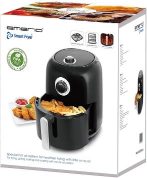 EMERIO AF-125770 Airfryer 3.4 l 1450 W Zwart