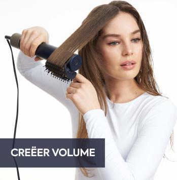 BaByliss 3-in-1 Wet to Dry Air Wand AS6550E Föhn - Drogen / Stylen / Volume - High Speed Digitale Haardroger (123km/h)