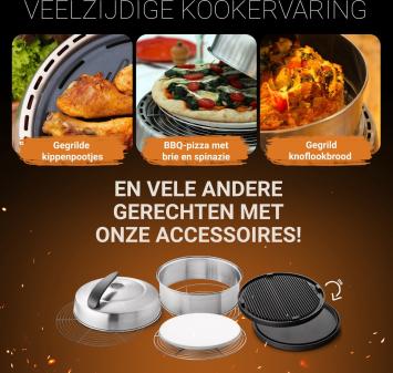 BBQ2GO Basis - BBQ - Rookvrije Houtskool Barbecue - Draagbaar - Geschikt voor 2 - 5 Personen - Binnen 5 min Gebruiksklaar - Inclusief Draagtas - 125g Houtskool