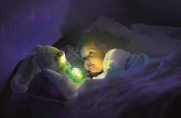 Clementoni - Baby Speelgoed - Knuffel met Noorderlicht projector - vanaf 0 maanden