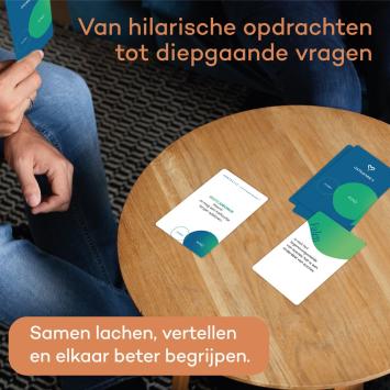 Gezinseditie vragenkaartspel - Vertellis - plezier, verbinding en mooie momenten met je gezin