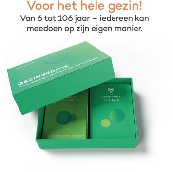 Gezinseditie vragenkaartspel - Vertellis - plezier, verbinding en mooie momenten met je gezin