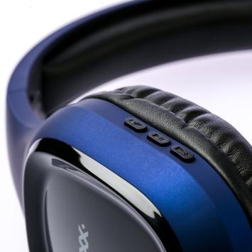 Grixx - Koptelefoon Bluetooth Overband - Blauw