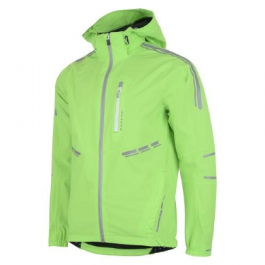 (M) Reverence Waterproof Jacket - Neon Green (maat M)