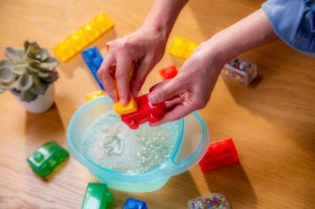 Goliath Jelly Blox Creative Kit - Constructiespeelgoed - Zachte Bouwblokken - Pijnvrij Spelen - Vanaf 2 jaar - BPA vrij