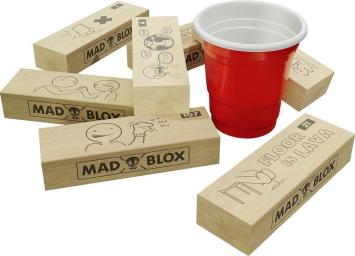 MadBlox - Drankspel – tipsy tower - 108 opdrachten - vallende toren - spelletjes voor volwassenen - truth or dare - drunken tower - 10 shot cups inbegrepen