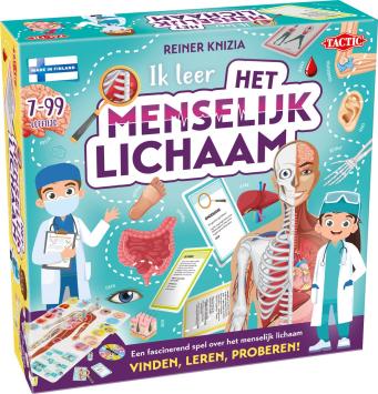 Ik leer: Het Menselijk Lichaam spel - Tactic - Educatief spel