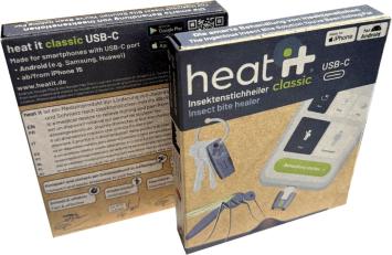 Heat-It Classic USB-C Anti-insect Dark Blue
