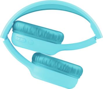Trust Nouna - Draadloze koptelefoon voor kinderen - Incl. Stickers - Blauw