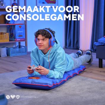 Trust GXT718SM RAYZEE SUPERMAN – Vloer Gaming Stoel – Opvouwbaar – Zachte stoel – Superman