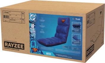 Trust GXT718SM RAYZEE SUPERMAN – Vloer Gaming Stoel – Opvouwbaar – Zachte stoel – Superman