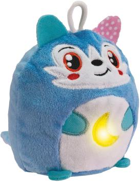 Clementoni - Baby knuffel en nachtlampje - Twinkle Twinkle - Klein Wolfje - vanaf 0 jaar